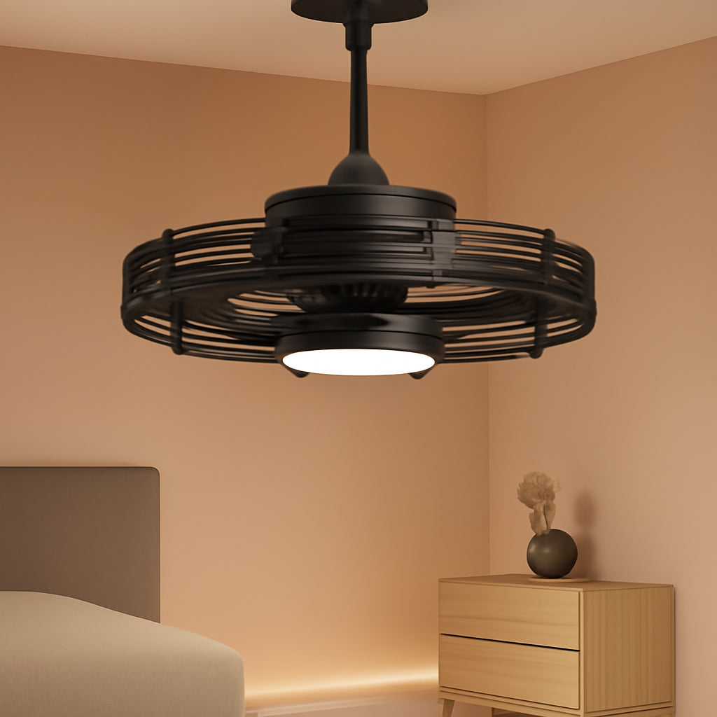 Outdoor Ceiling Fan With Lights IP65 Weather resistant-0