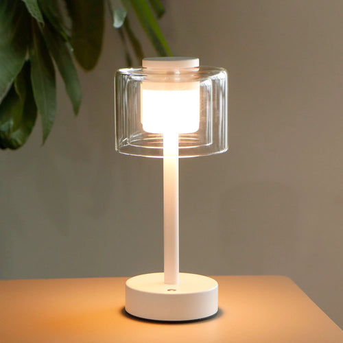 11" H 3-Way Dimmable Rechargeable Lamp-0