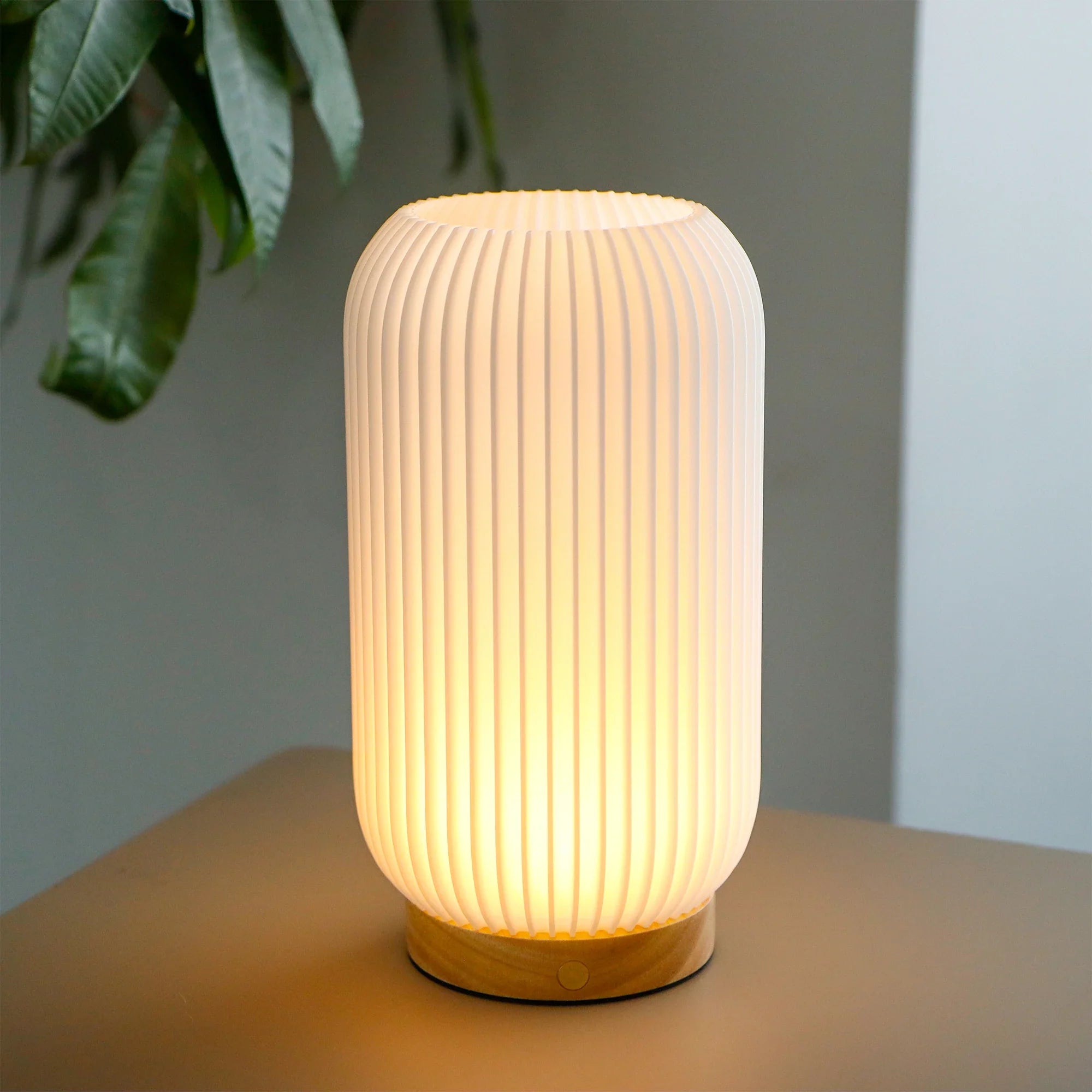 9”H Rechargeable Lamp 3D-Printing(Cylindrical )-0
