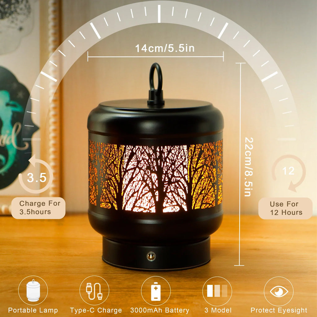 4000mAh Rechargeable Battery Operated Desk lamp-1