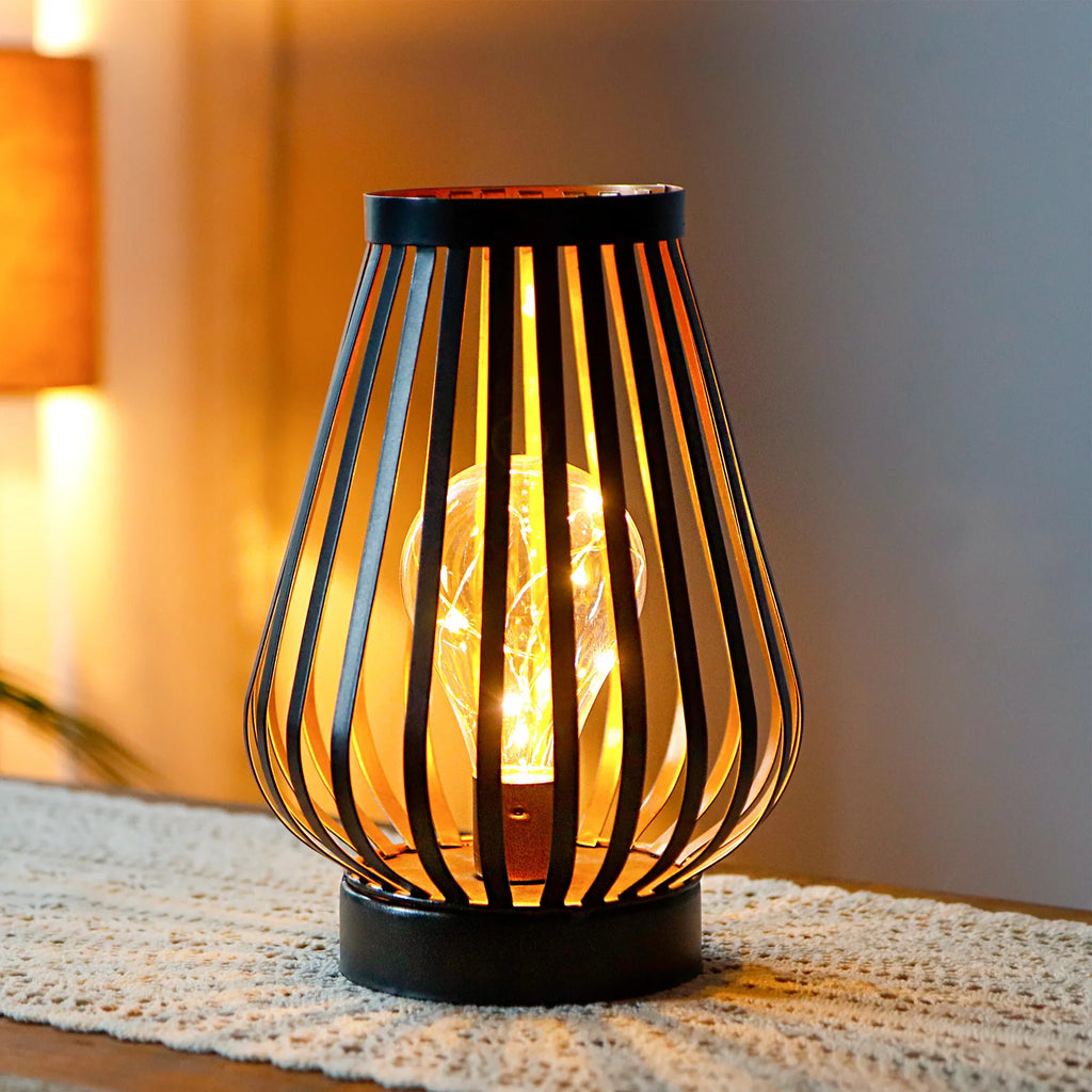 8.7"H Battery Powered Outdoor Table Lamp-2
