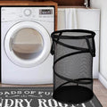 Large Collapsible Cylindrical Laundry Basket (1pc)