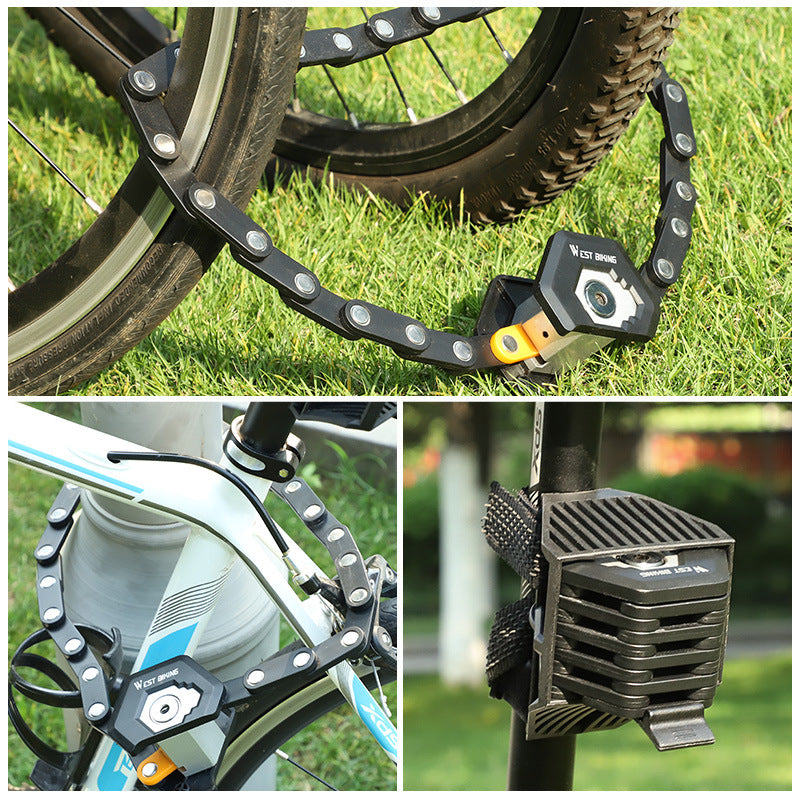 West Rider Bicycle Lock with Key for Mountain and Electric Bikes