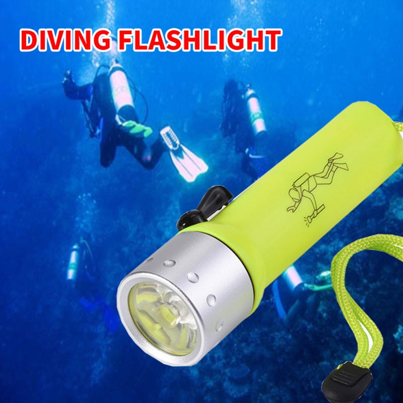 Professional LED Waterproof Diving Flashlight Torch