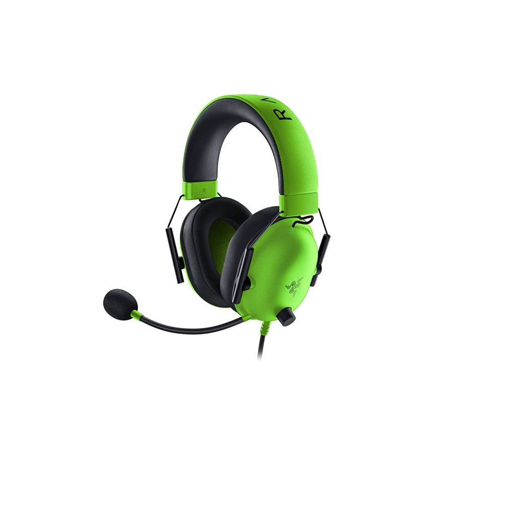 Casti gaming cu microfon Razer BlackShark V2 X, 7.1. Surround Sound, Multiplatforma, Verde/Negru (RZ04-03240600-R3M1)