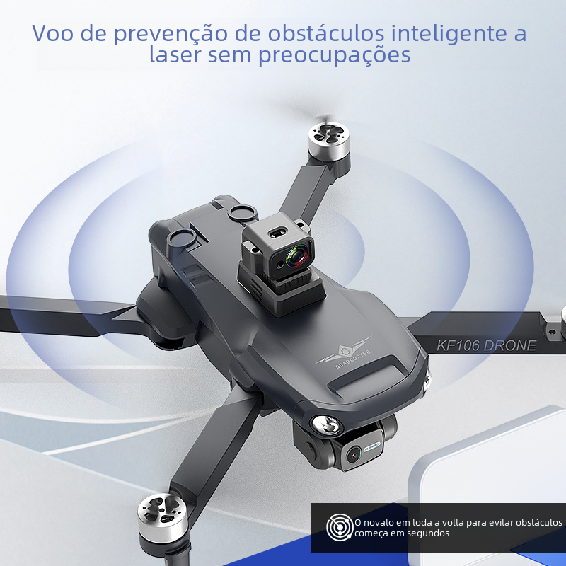KF106 Laser 360° Obstacle Avoidance GPS Drone Toy