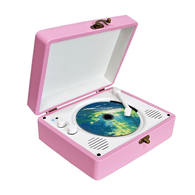 Mini CD Player with Bluetooth Speaker for Home Use