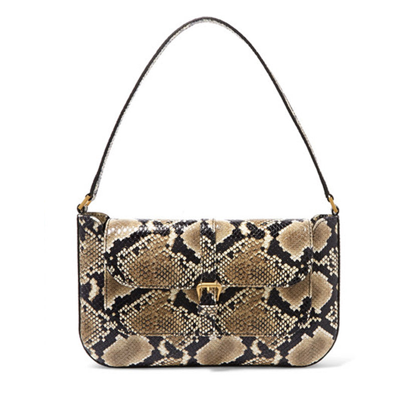 Crocodile Pattern Tote Bag - Vintage Style Handbag