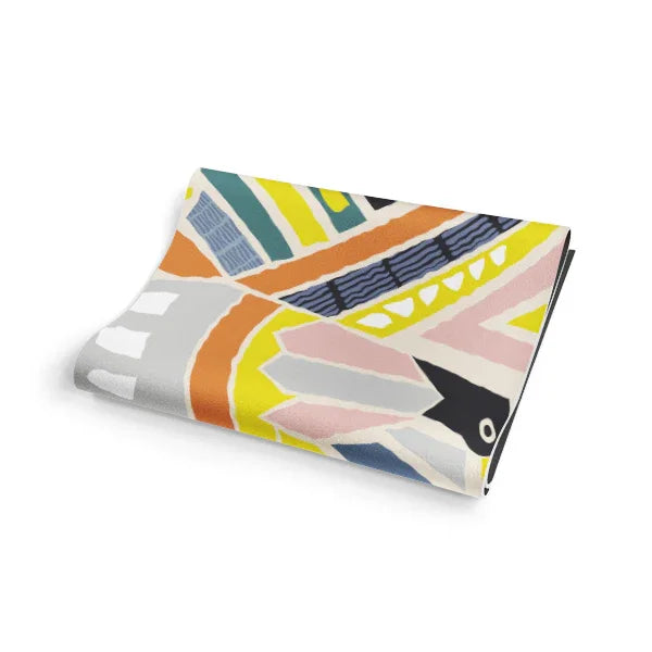 Leah Duncan Bird Yoga Mat – 6mm Eco-Friendly, Artistic Non-Slip Mat for All Yoga Styles-4