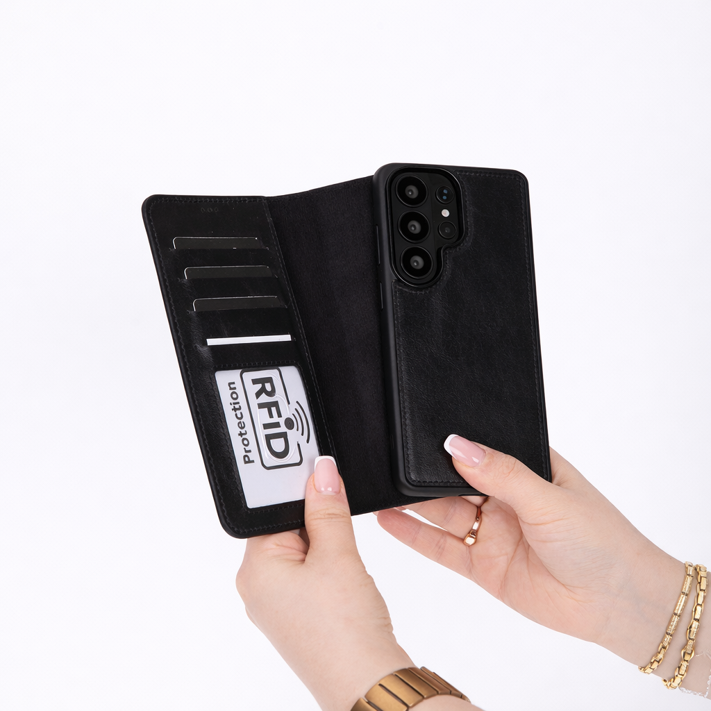 Buffalo Samsung Galaxy S26 Ultra Leather Wallet Case-5