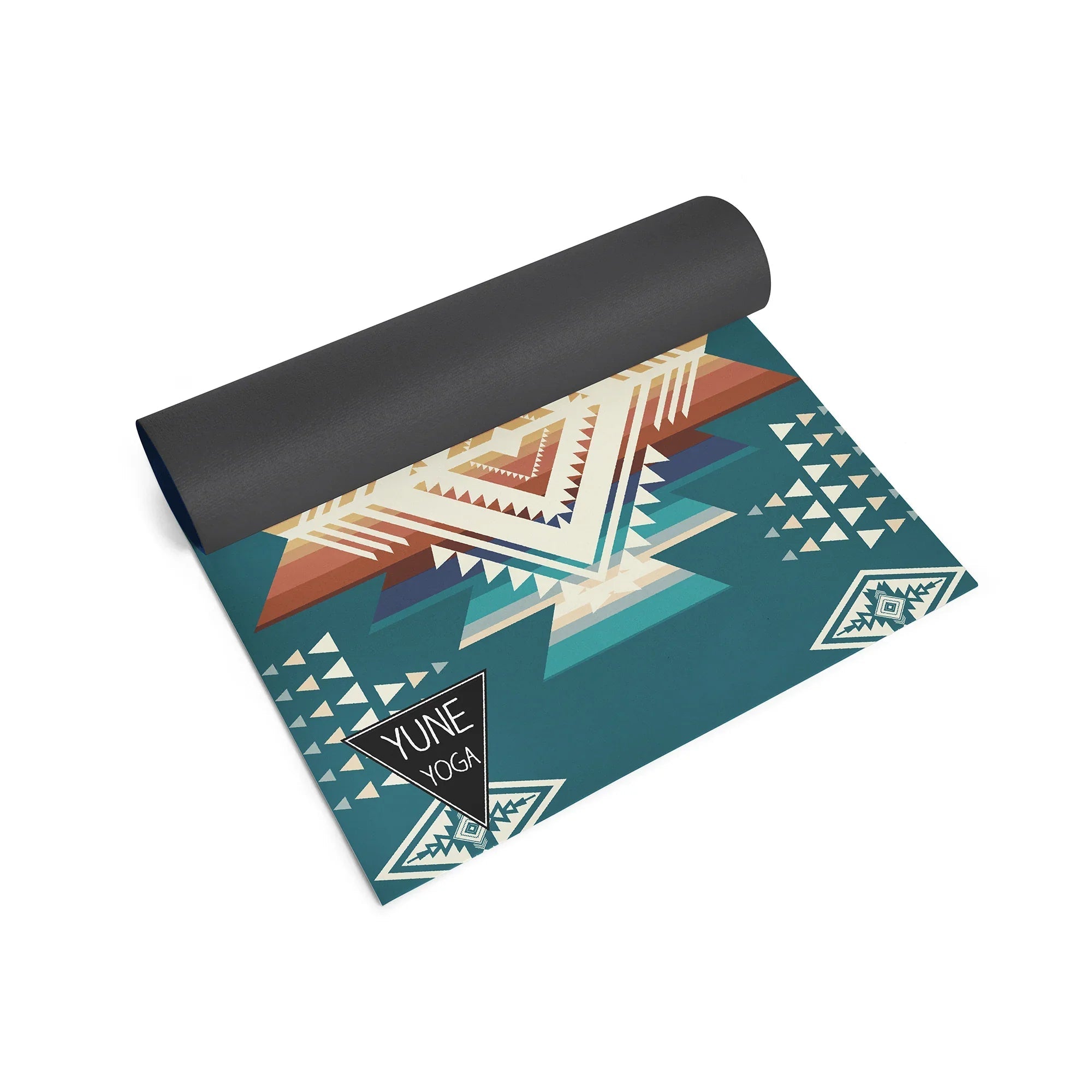 Buffalo Hills Moss Yoga Mat – 6 mm Extra Thick, Double-Sided Non-Slip, Eco-Friendly PER with Moss Green Nature Design | Yune Yoga-2