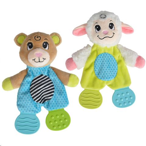 Simba Toys ABC plush animal teether two types