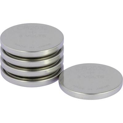 Celula moneda, GP, Litiu, CR2032, 3V, 5 buc (0602032C5)