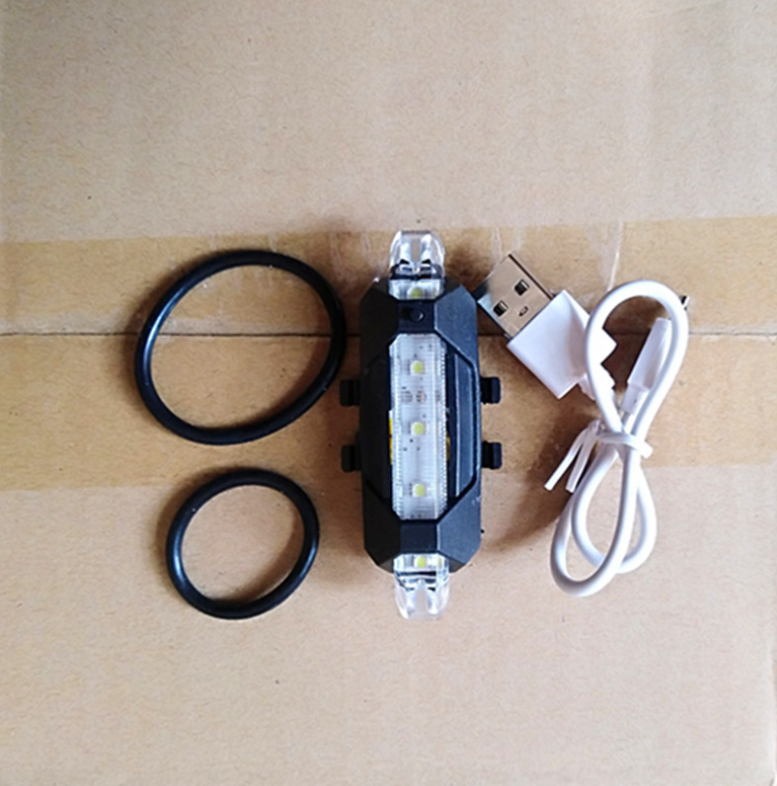 Rechargeable Bicycle Tail Light for Mountain Bikes