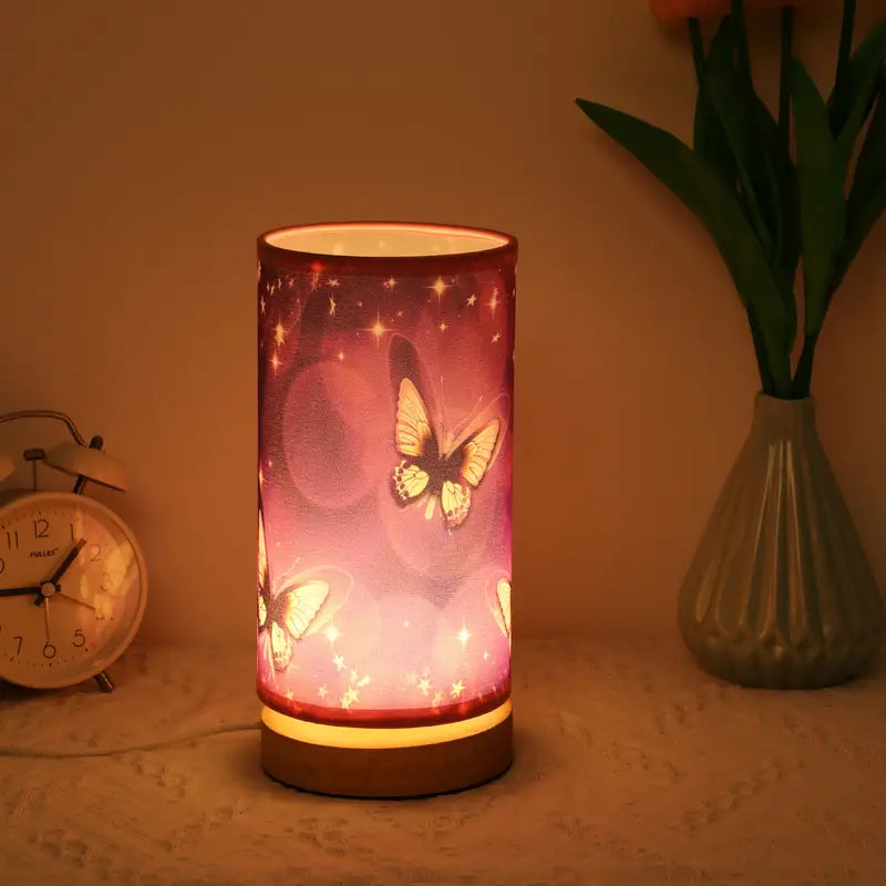 Gorgeous Purple Butterfly Table Lamp for Your Room