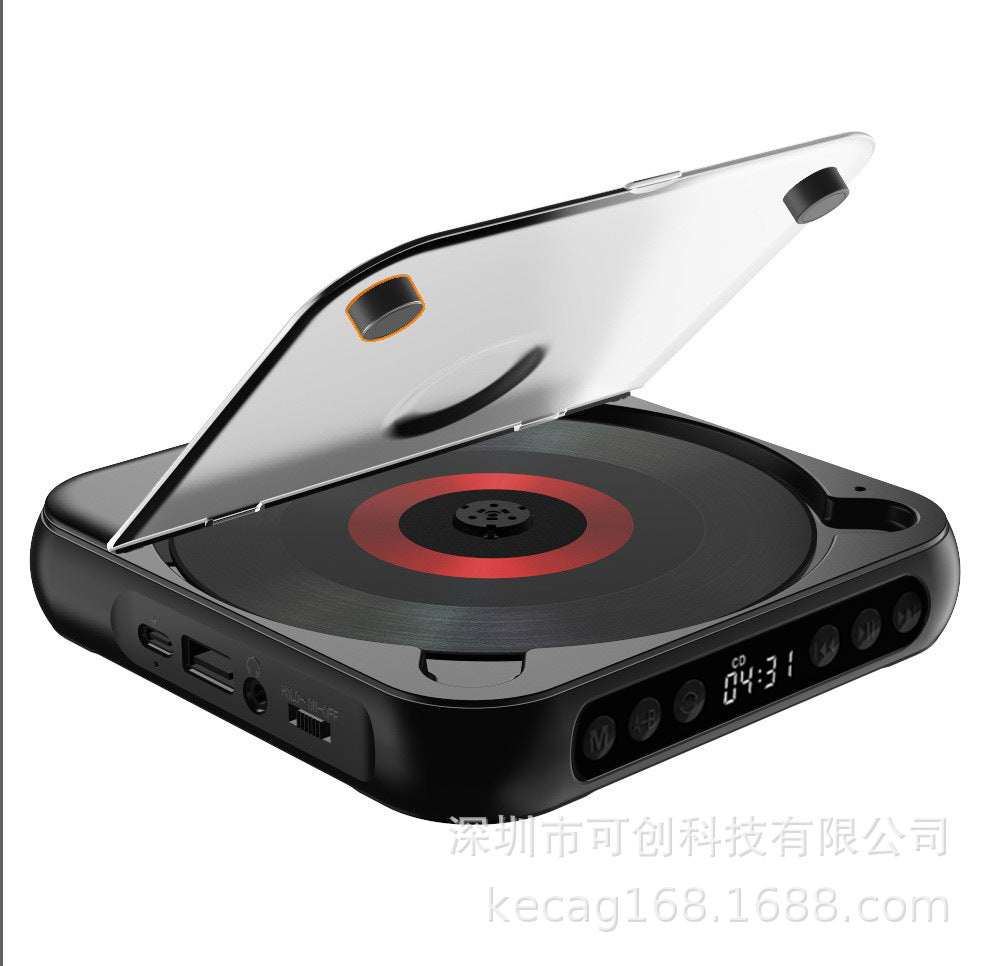 Bluetooth CD Player - Portable Mini Speaker for English Listening