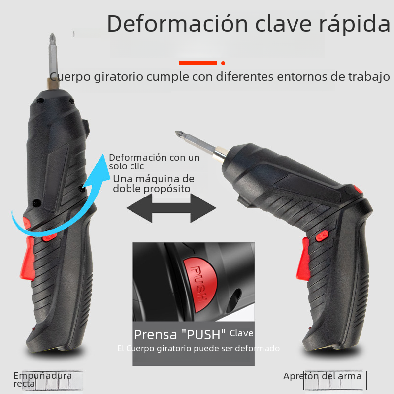 Cordless Multi-Functional Electric Drill & Screwdriver