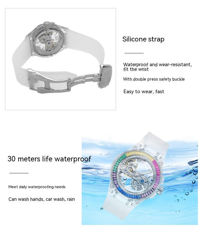 Automatic Large Dial Mechanical Watch