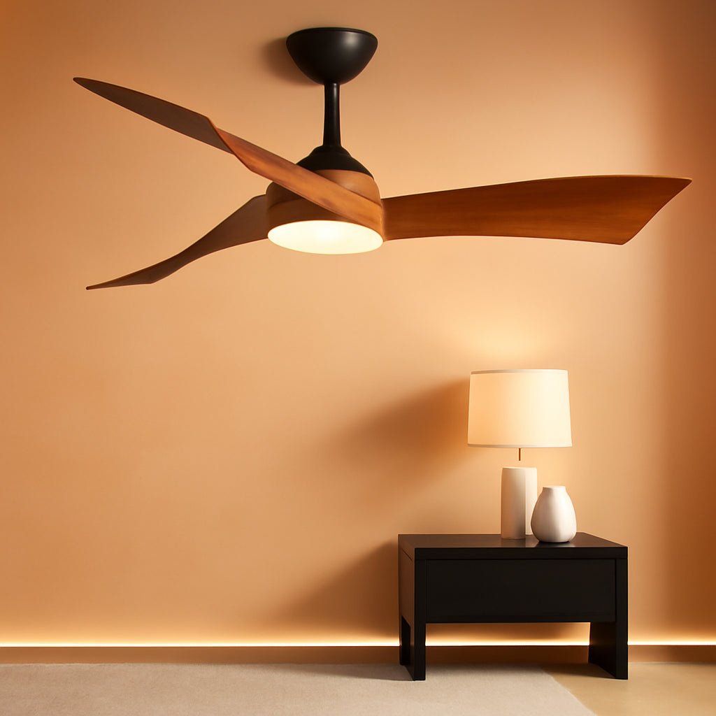 Fifty Two Inch Ceiling Fan Remote Dimmable Lighting-0