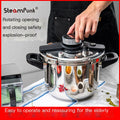 Stingum 304 Stainless Steel Pressure Cooker for Home Use