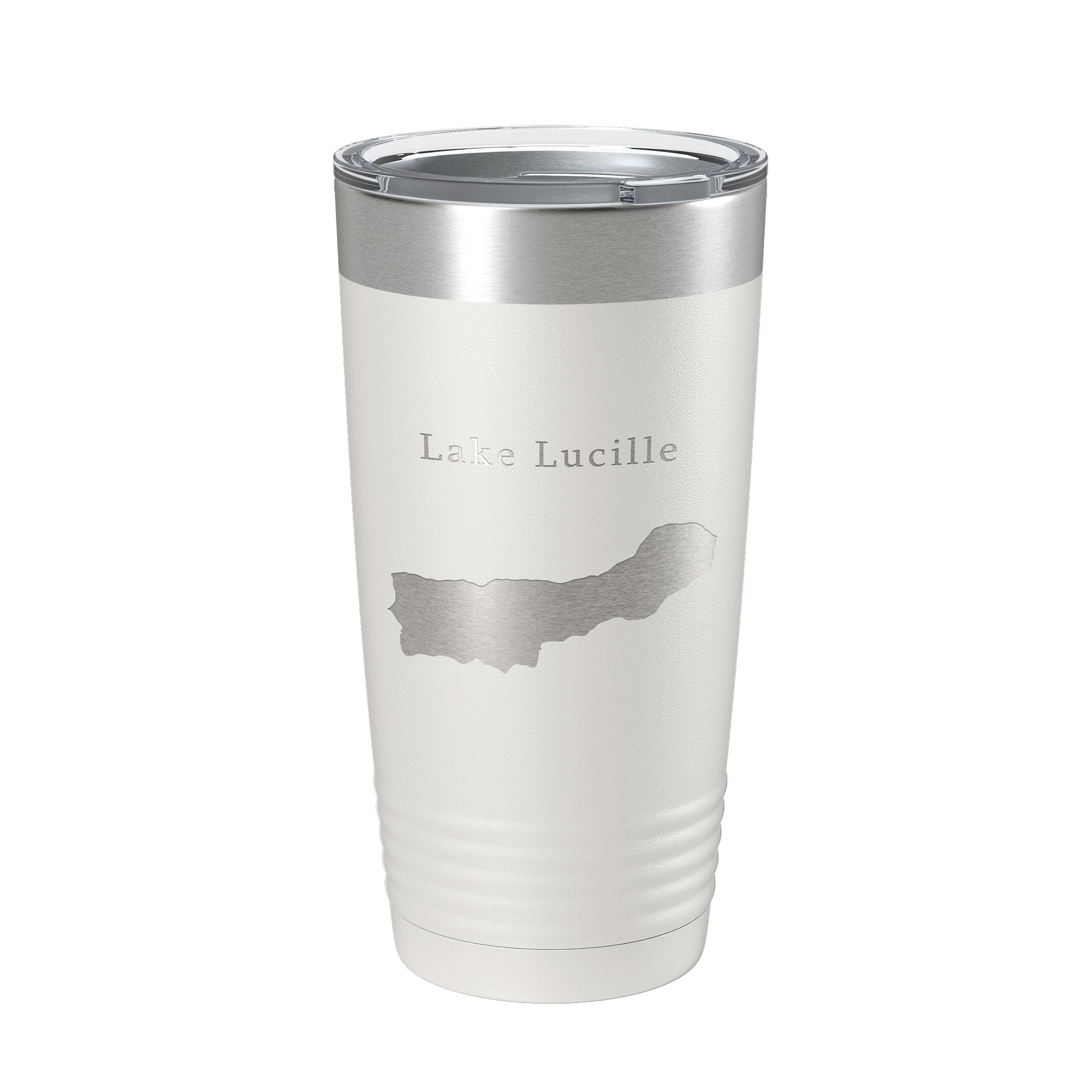 Lake Lucille Map Tumbler Travel Mug Insulated Laser Engraved Coffee Cup Alaska 20 oz-7