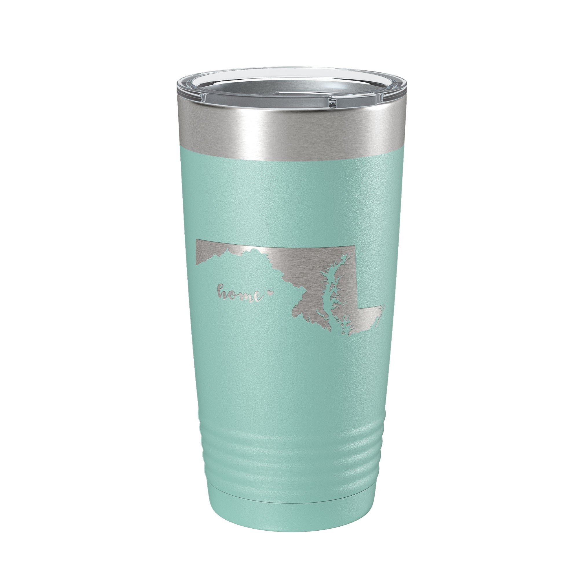 Maryland Tumbler Home State Travel Mug Insulated Laser Engraved Map Coffee Cup 20 oz-12