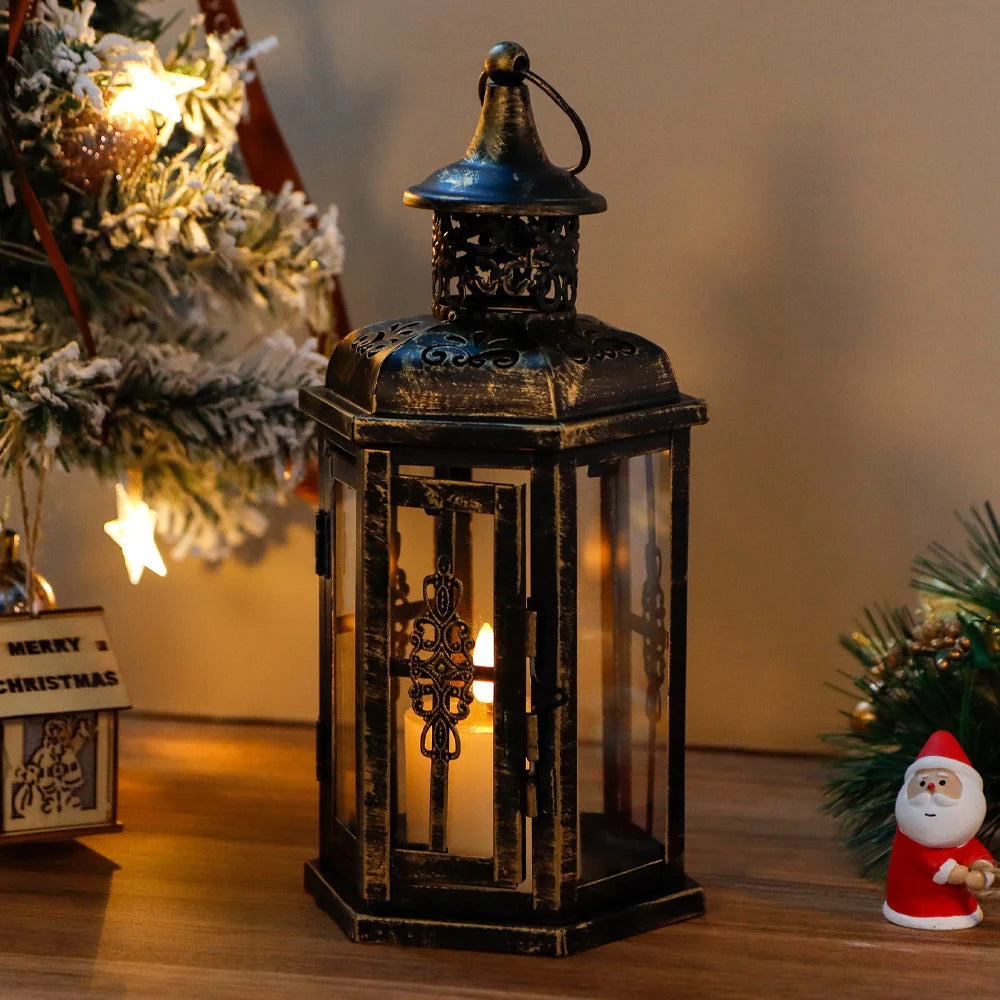 10inch High Decorative Candle lantern-3