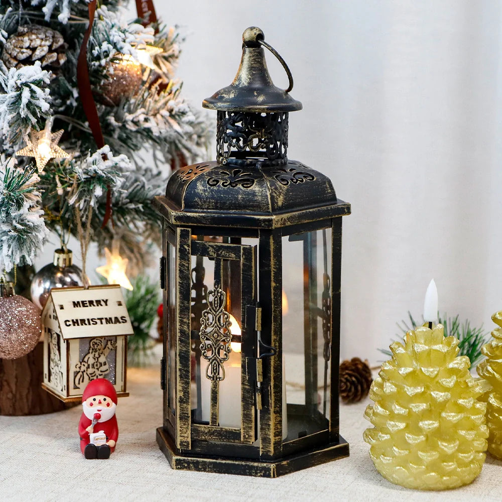 10inch High Decorative Candle lantern-4