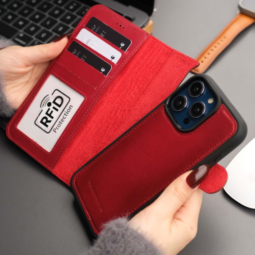 Casper iPhone 16 Pro Max Wallet Case Leather MagSafe-9