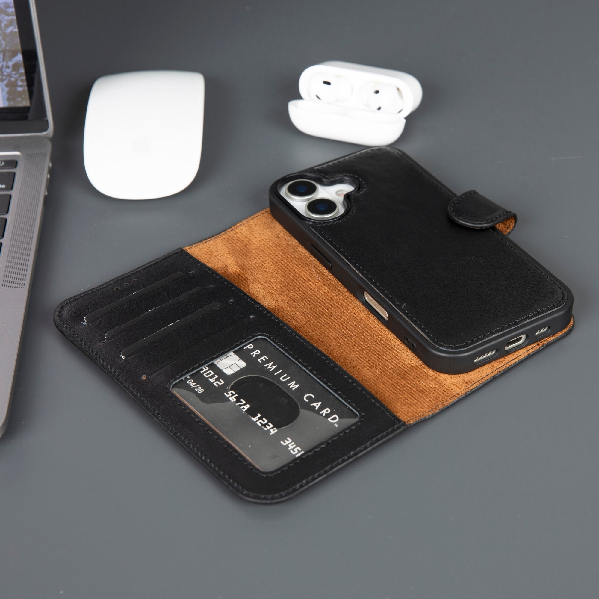 Casper iPhone 17 Leather Wallet Case – MagSafe Compatible-5