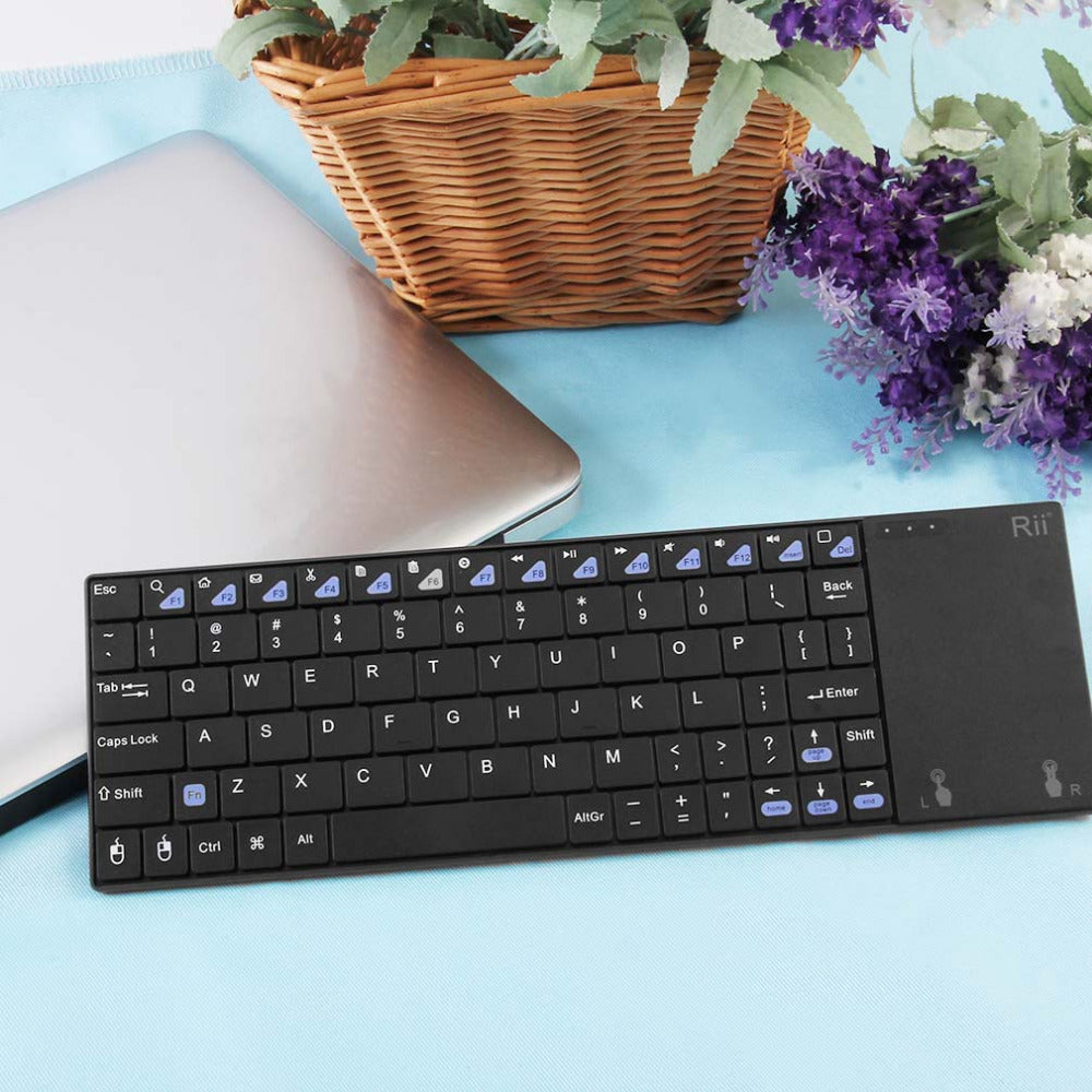 Rii K12 2.4G Mini Multimedia Wireless Keyboard & Mouse