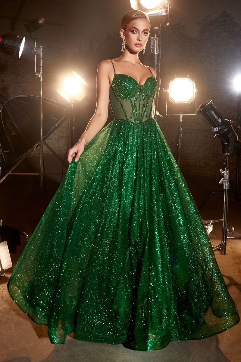 Glittered Ball Gown-1