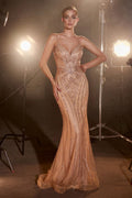 Embellished Fitted Gown-0