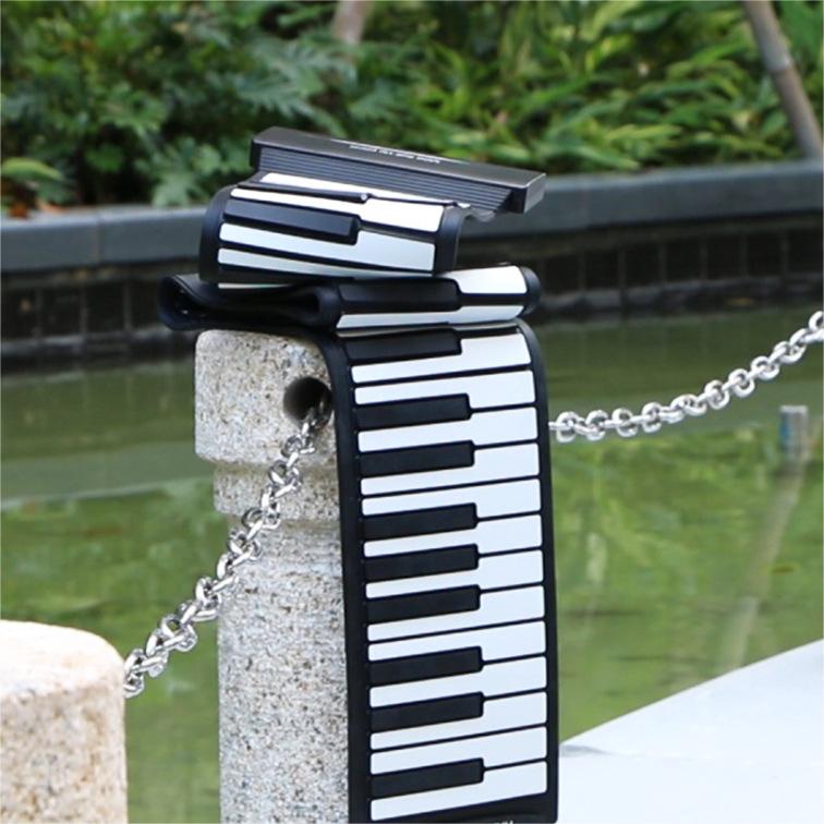 Portable Hand-Rolled 88-Key MIDI Soft Keyboard
