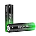 Skywolfeye 2 Pack 18650 Rechargeable Battery 3.7v Battery 18650 Rechargeable Battery Lithium 3.7 Volt Button Top for Flashlights Headlamp etc