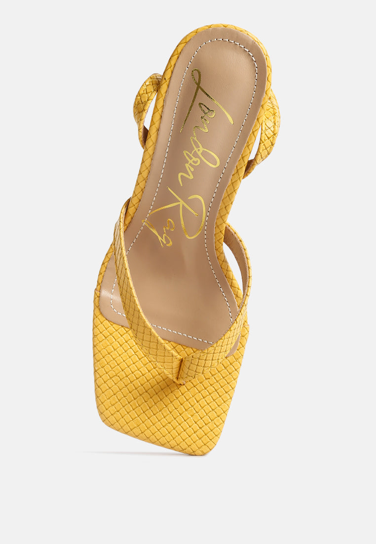 Celty Ankle Strap Spool Heel Sandals-4