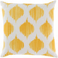 Bryant Yellow Ikat Throw Pillow - Clearance-0