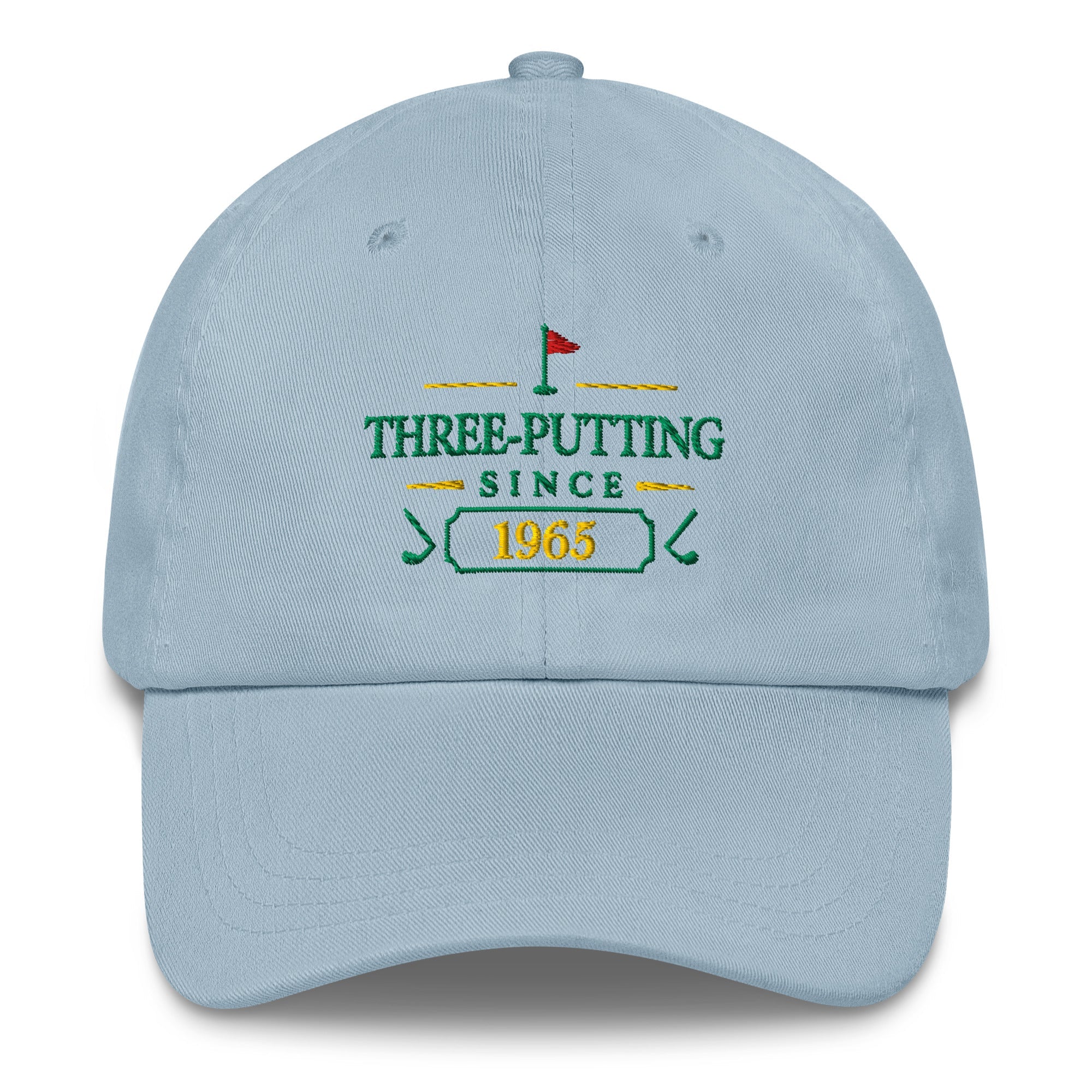 Three-Putting Since "Year" - Custom Dad hat-10