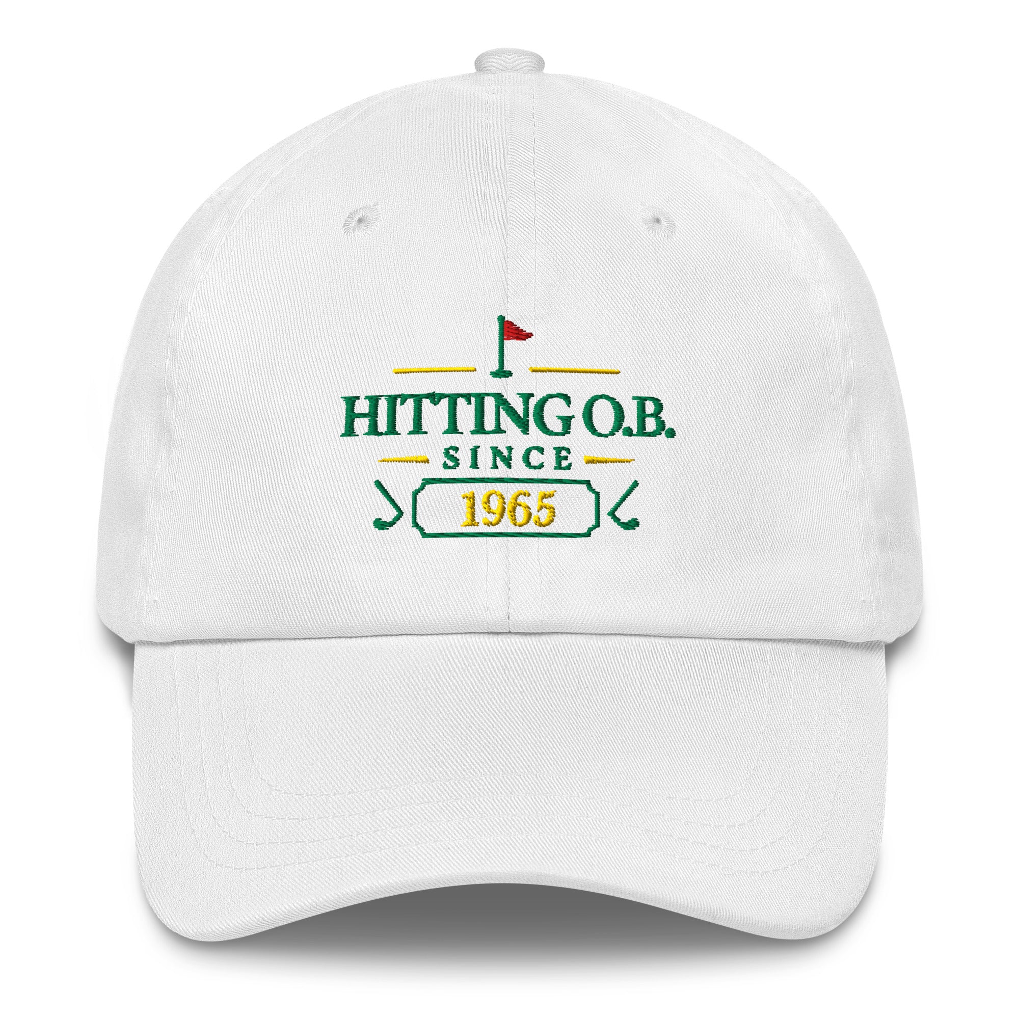 Hitting O.B. Since "Year" - Custom Dad hat-0