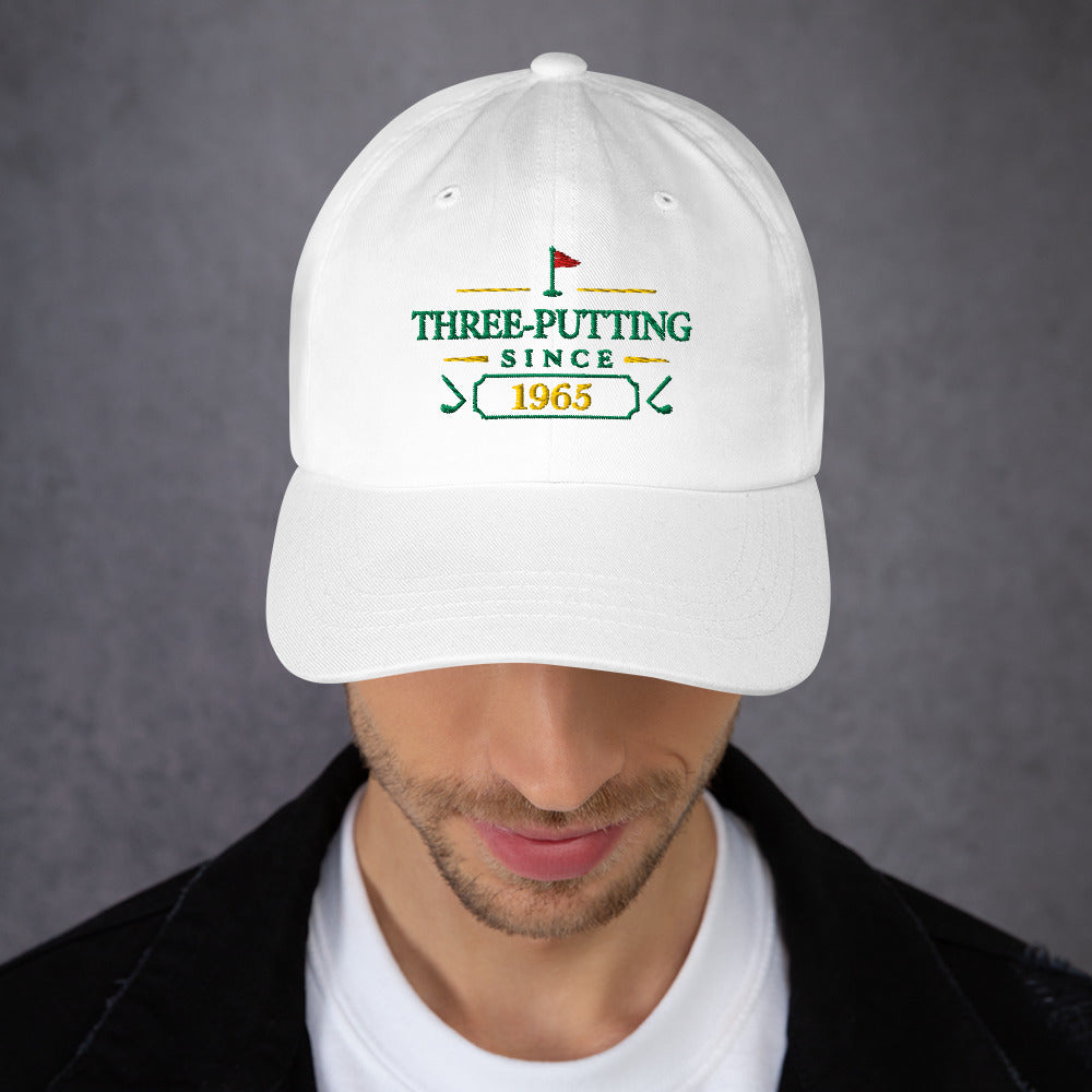 Three-Putting Since "Year" - Custom Dad hat-3