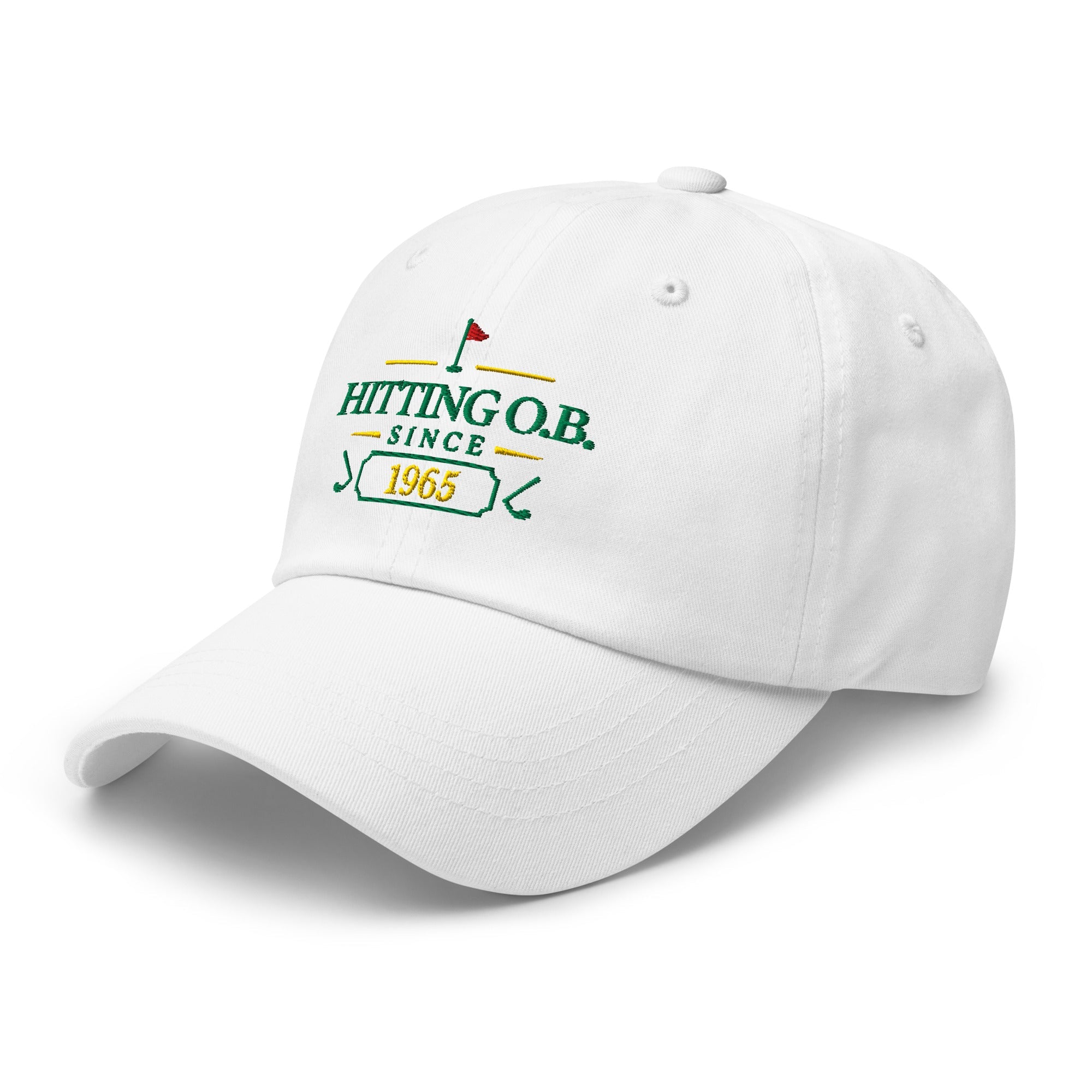 Hitting O.B. Since "Year" - Custom Dad hat-2