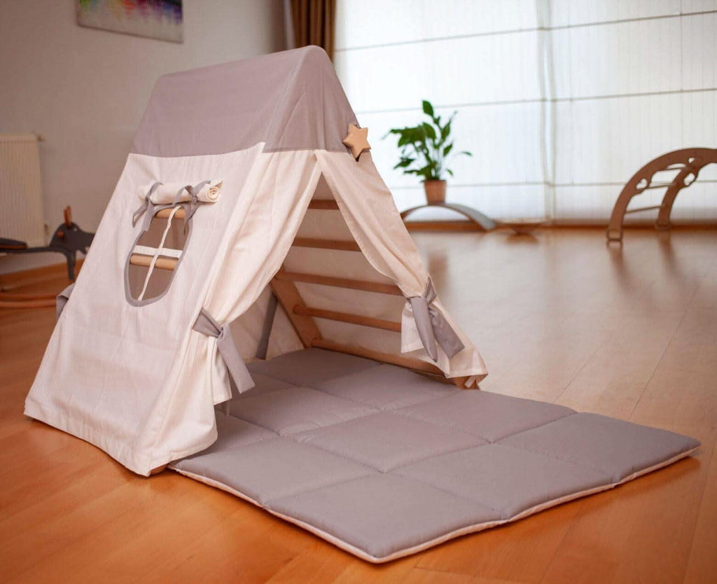 Climbing Triangle with Tent Cover, Mat, Ramp-2