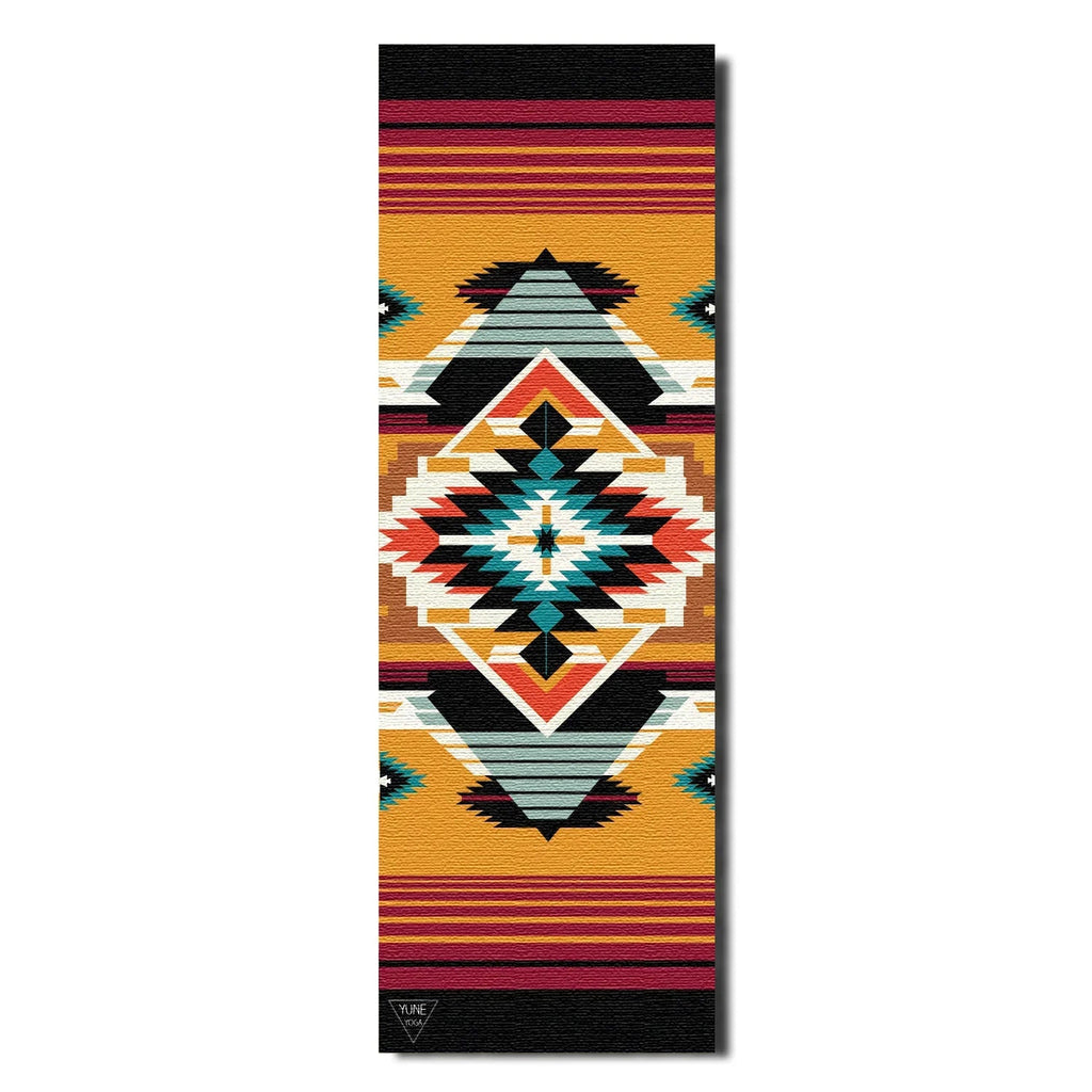 Coyote Falls Yoga Mat – 6 mm Extra Thick, Double-Sided Non-Slip, Eco-Friendly PER with UV-Printed Canyon Design | Yune Yoga-0