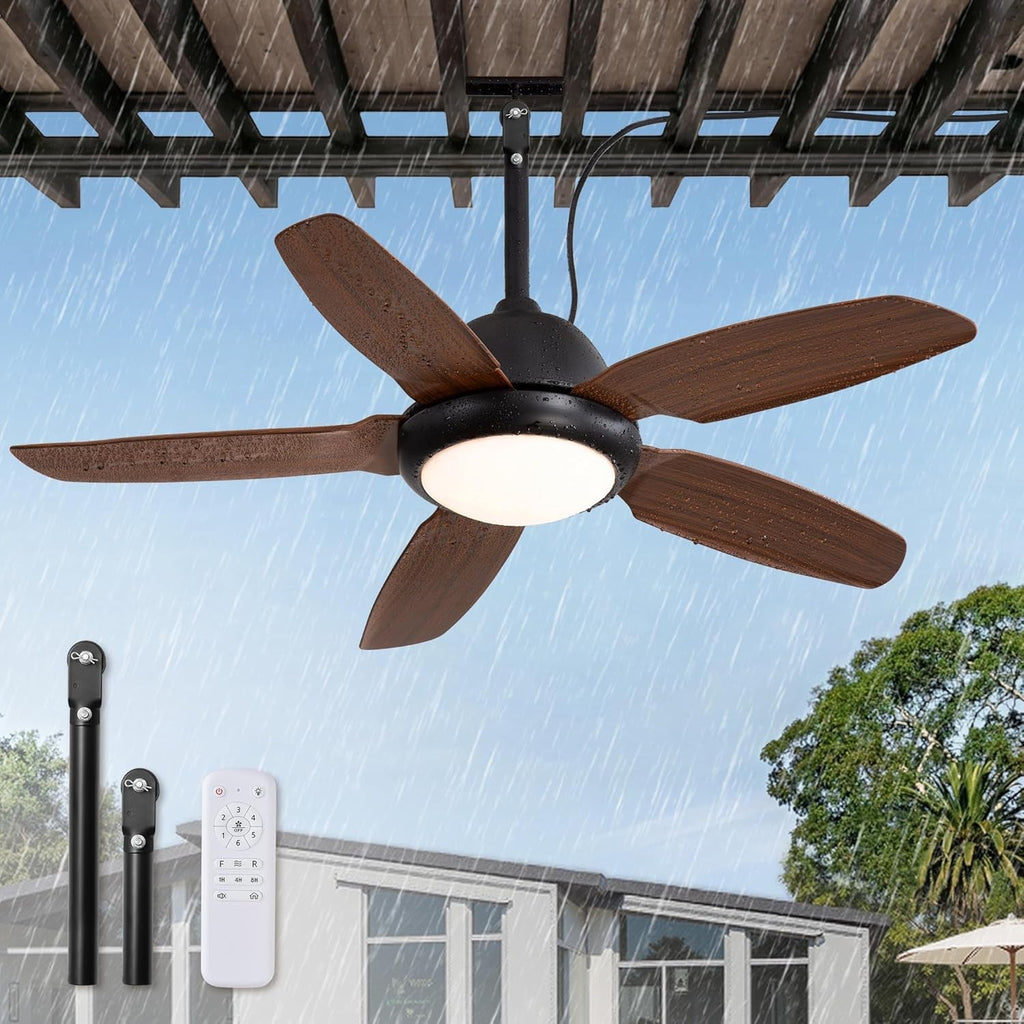 42Inch IP65 Weatherproof Outdoor Ceiling Fan Remote-0
