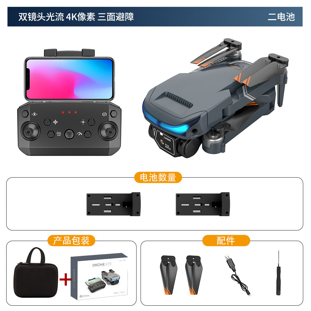 XT9 HD Dual Camera Quadcopter Drone with Altitude Hold