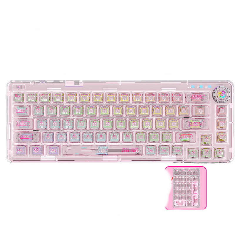 Hot-Swap Bluetooth Mechanical Keyboard