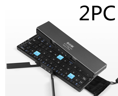 Mini Folding Bluetooth Wireless Keyboard