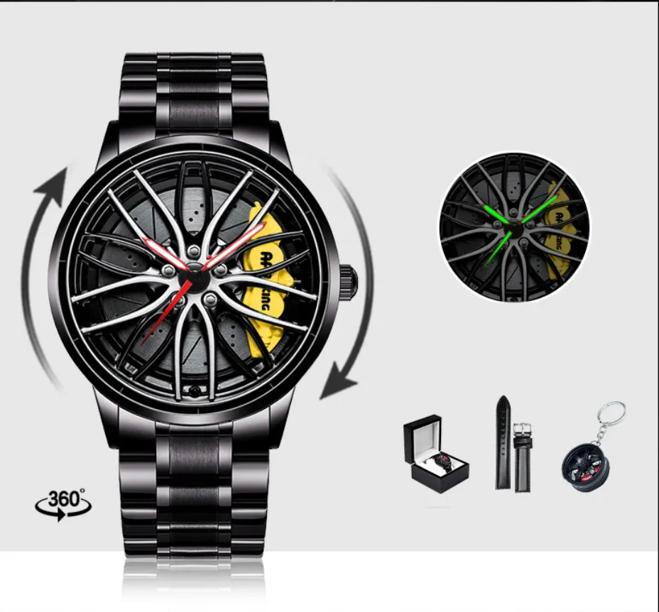 Skeleton Forged Caliper AMG488 Men's Watch