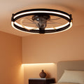 Twenty Inch RGB Ceiling Fan With Remote Dimmable LED-0