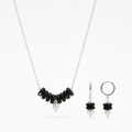 Dalmatian Necklace & Earrings Set-0